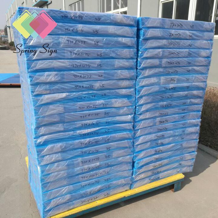 Coroplast Sheet Packaging Flute Sheet Spring Sign PP Hollow Board