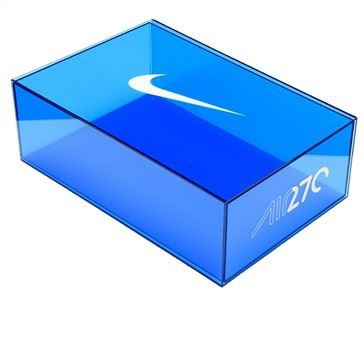 Caixa de sabates acrílica amb impressió del logotip de Nike amb caixa de col·lecció de sabatilles acríliques de calaix