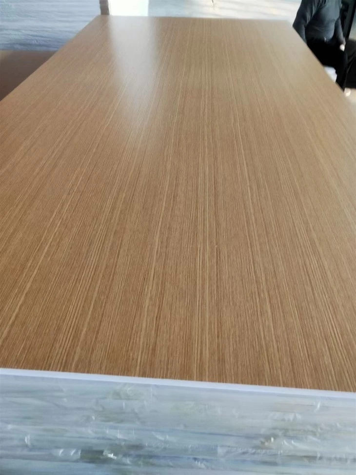 Wood Grain Laminated PVC Foam Board high quality